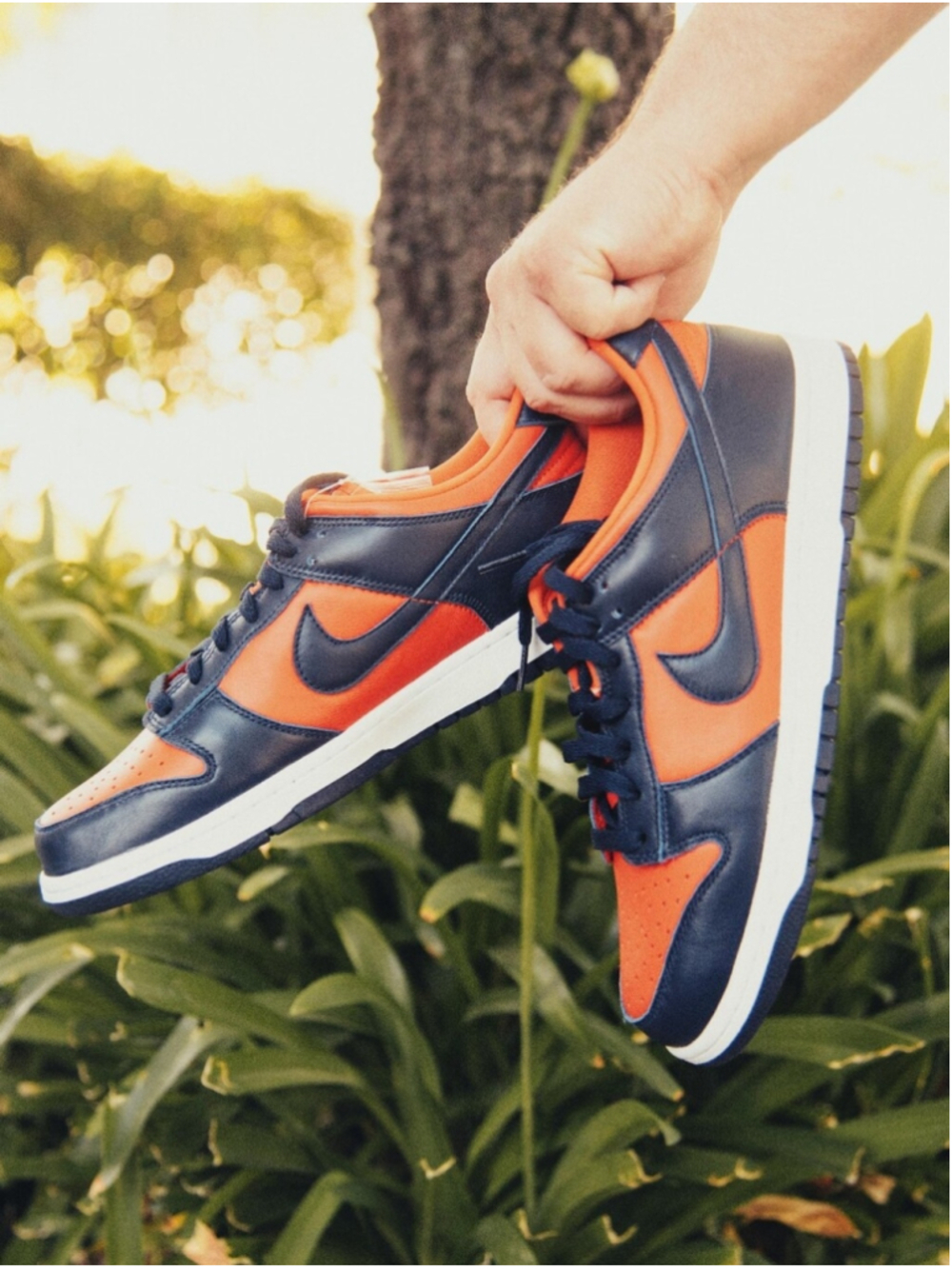 Nike Dunk Low SE "Martian" Athletic Orange and Black Size 10C Sneakers